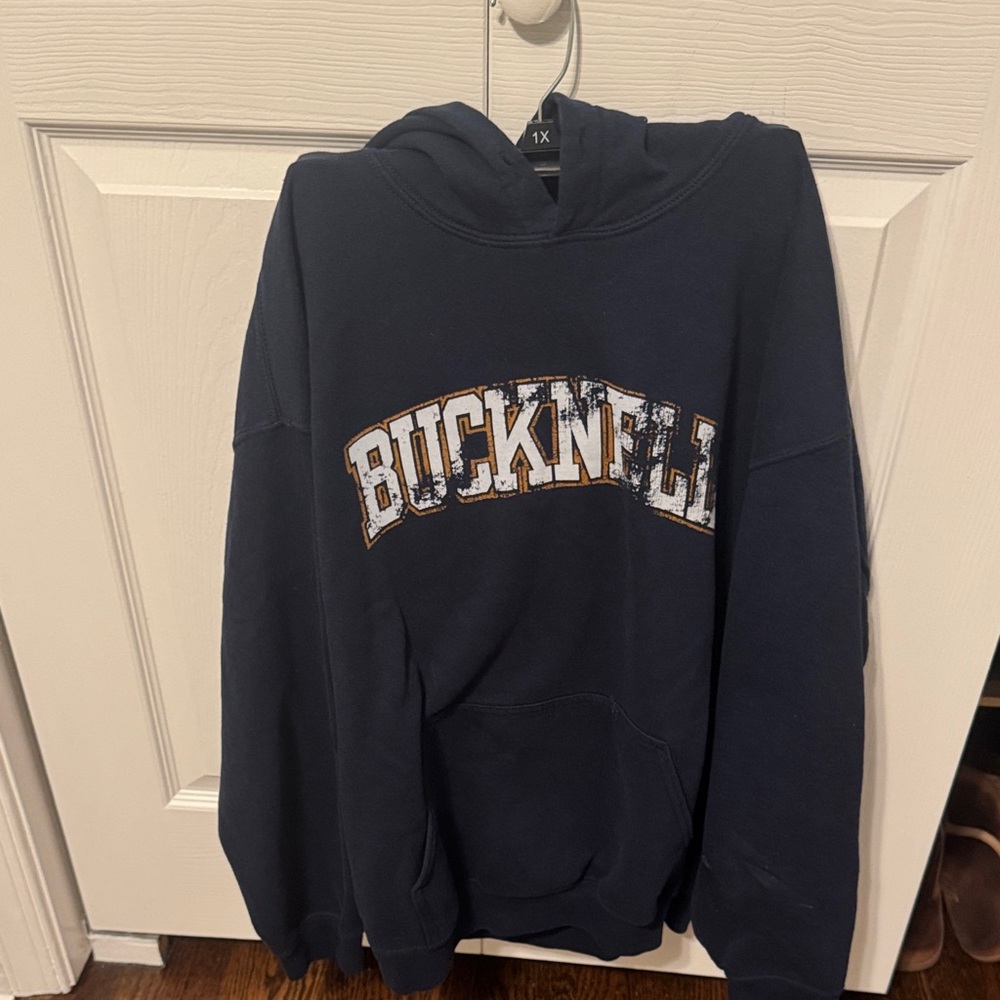 Bucknell Graphic Navy Hoodie